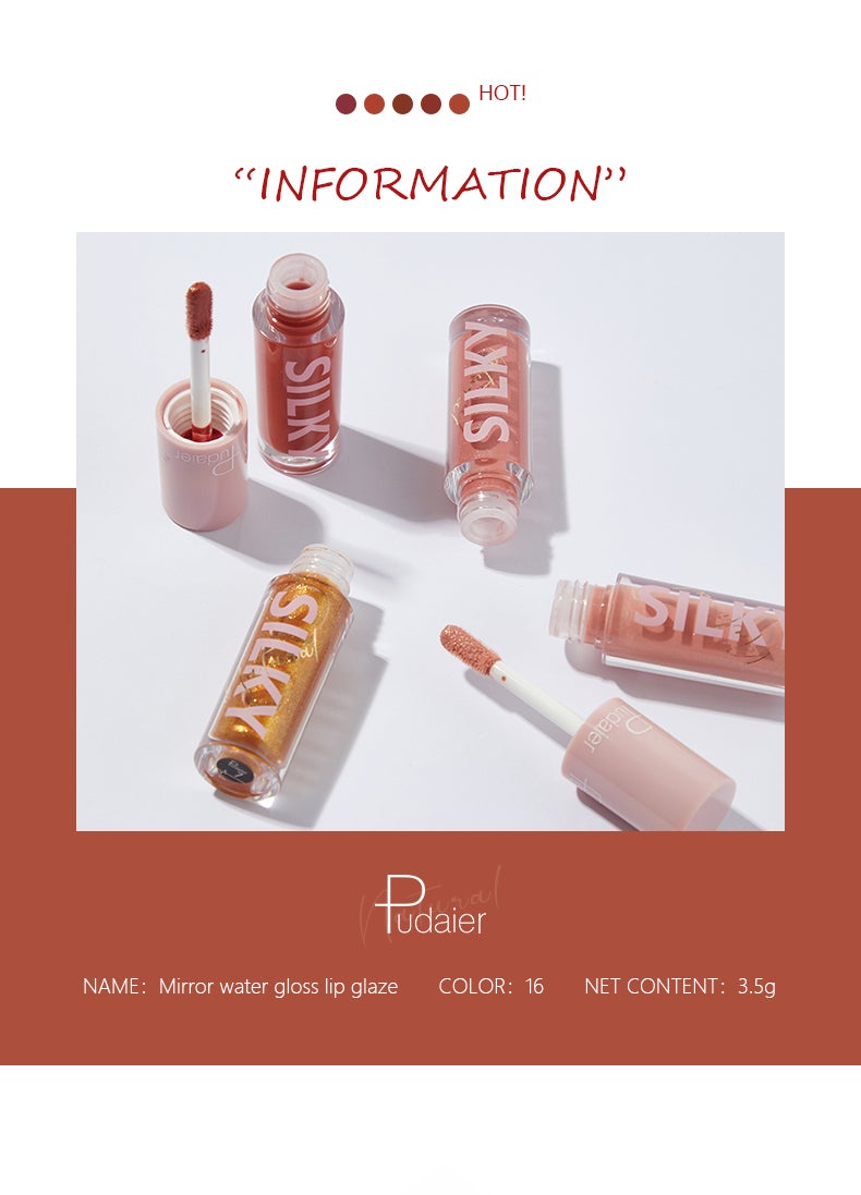 PUDAIER® Gloss Bomb Lip Luminizer - Color #4
