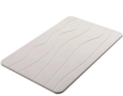 Stone Bath Mat | Natural, Non-Slip Bathroom Mat | Eco-Friendly Design