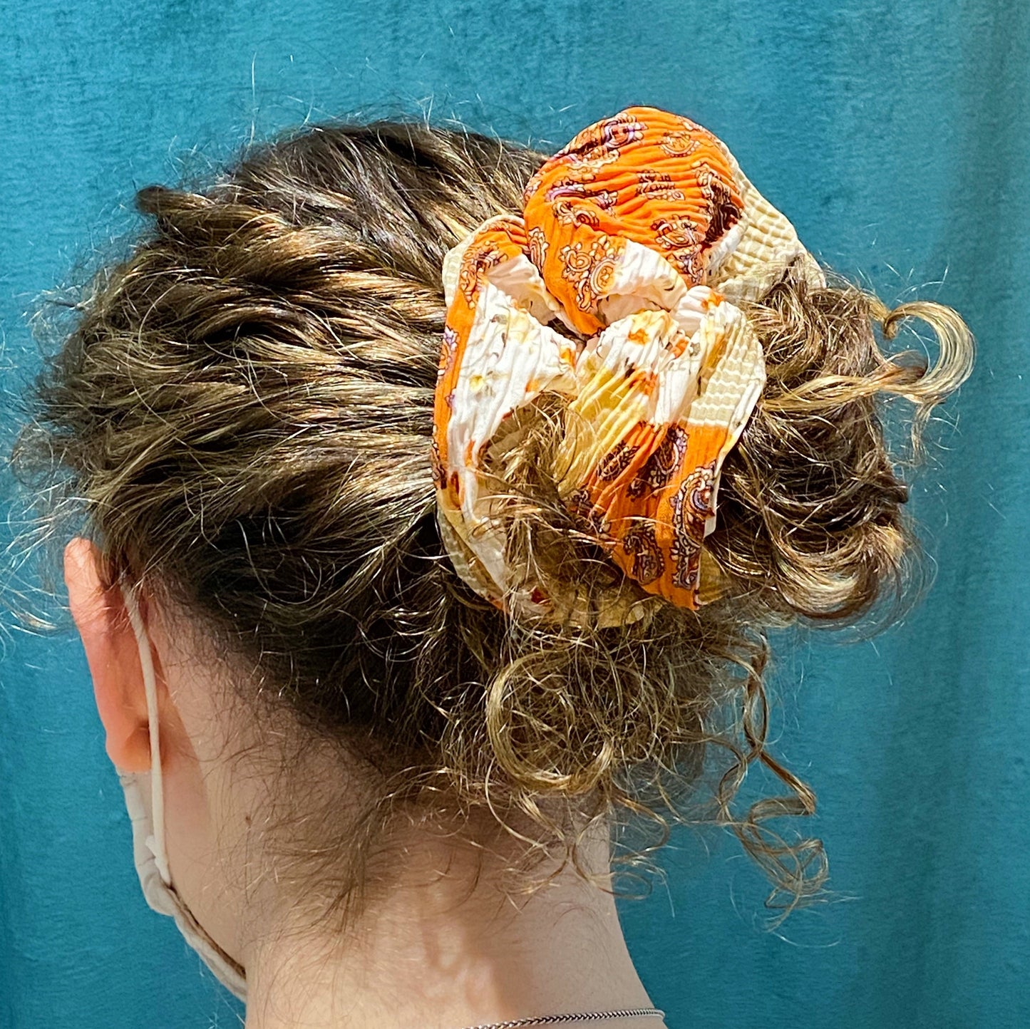 Boho Dreams Patchwork Hair Scrunch