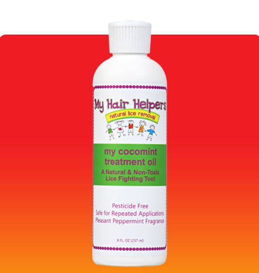 CocoMint Coconut Oil and Peppermint Lice Treatment for Kids 8 Fl Ounces Treats