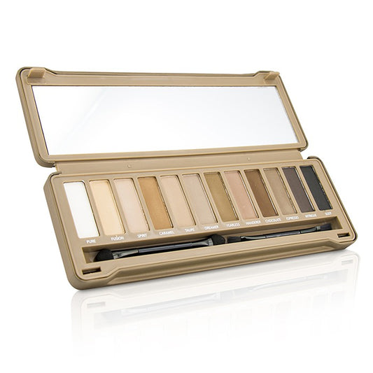BYS - Eyeshadow Palette (12x Eyeshadow, 2x Applicator) 12g/0.42oz