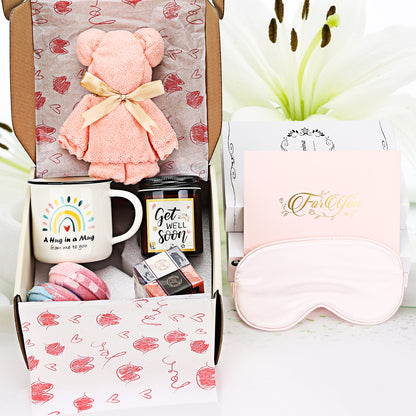 Sleep Relaxation Spa Bath Gift Set – Calming Self Care Package for Women | Lavender Aromatherapy