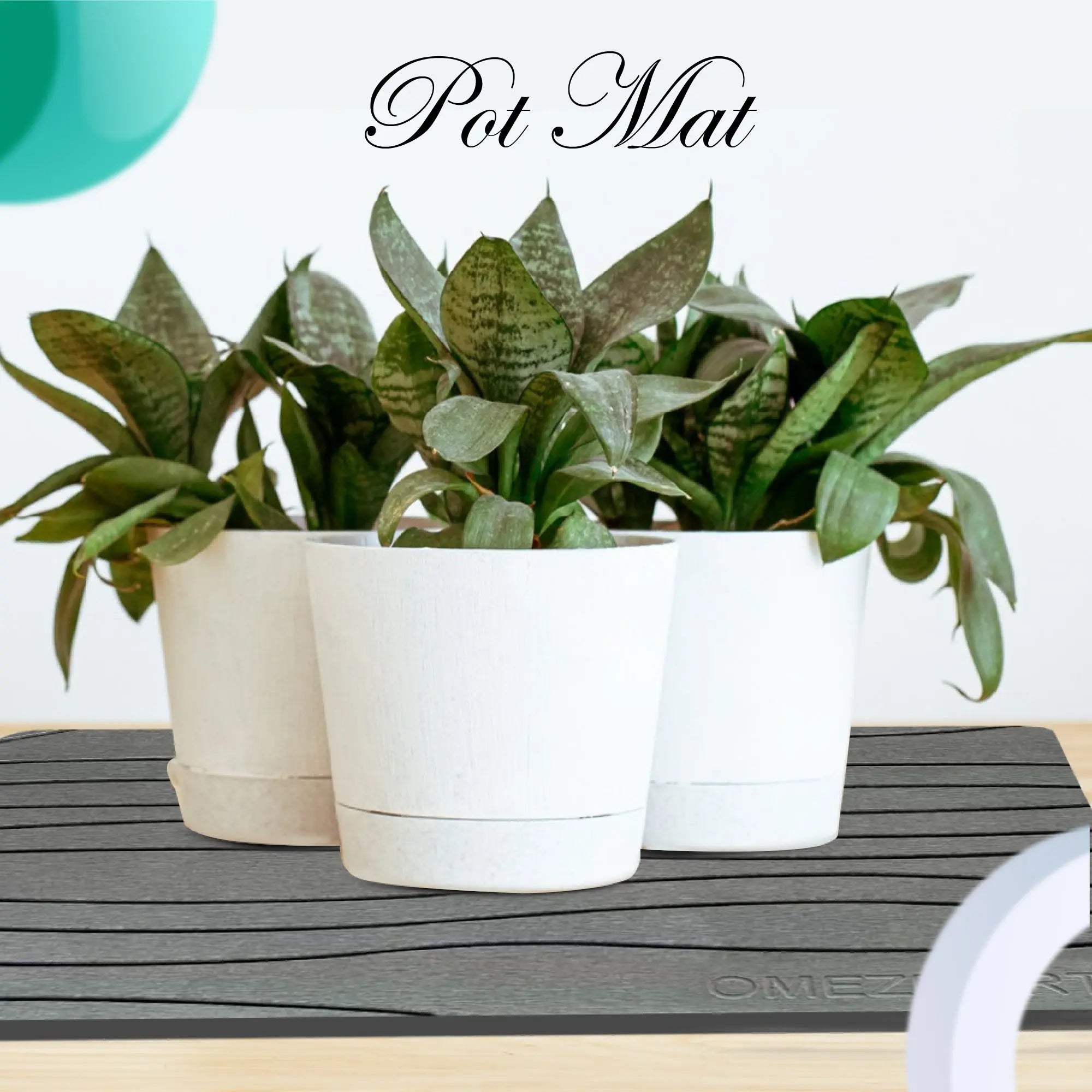 OMEZMART Stone Bath Mat | Natural, Non-Slip Bathroom Mat | Eco-Friendly Design OMEZMART
