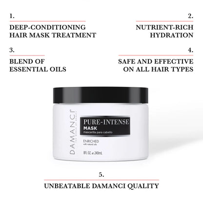 DAMANCI Pure Intense Hair Mask (8 Oz)