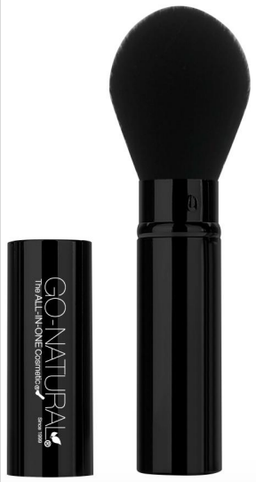 GO-NATURAL® ALL-IN-ONE® BRUSH - Vegan Multi-Use Retractable Brush - With Lid