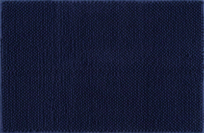 Washable Bath Mat, Navy Blue